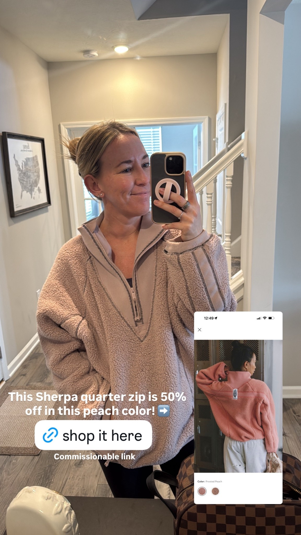 50% off this Sherpa & lots of other good deals happening at @freepeople! 

#LTKFindsUnder100 #LTKActive #LTKmomlife