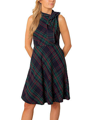 Women's Organic Sleeveless Bow Neck Dress | Macy's