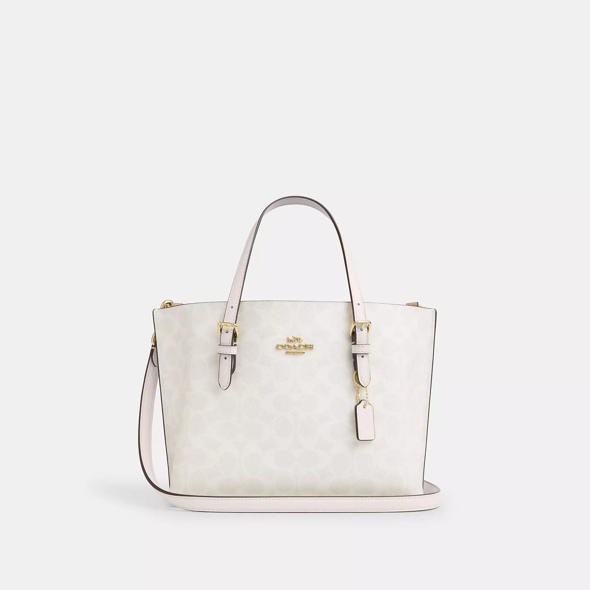 Coach Outlet Mollie Tote Bag 25 In Signature Canvas | Shop Simon