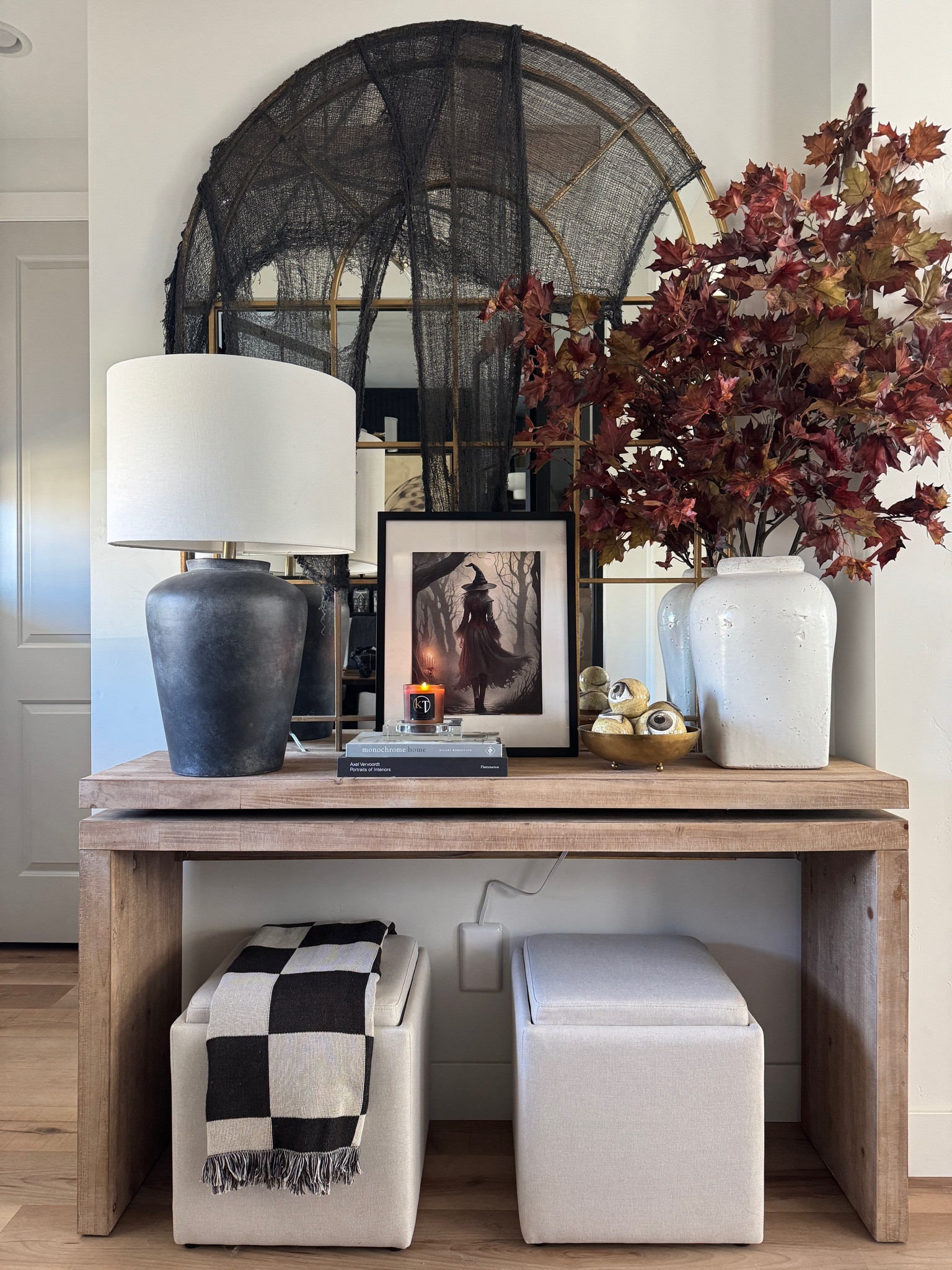 Halloween entryway decor 

#LTKSaleAlert #LTKHalloween #LTKHome