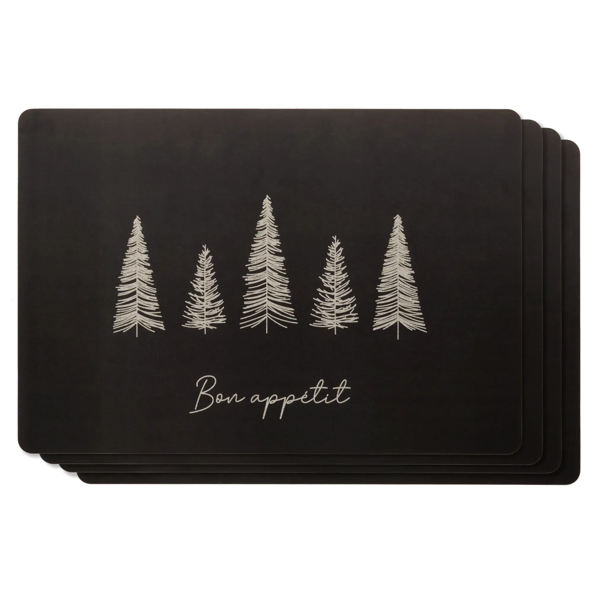 Set of 4 Bon Appetit Placemats | Bouclair