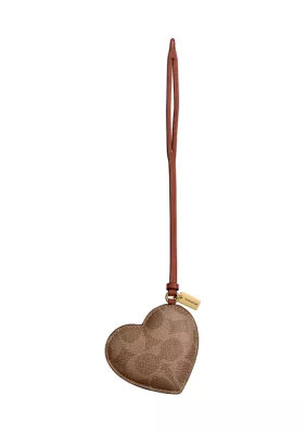 COACH Women's Heart Puffy Bag Charm | Belk
