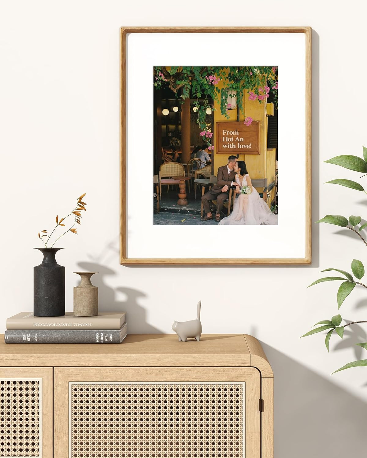 RICHFOCUS 16x20 Picture Frame USA-Sourced Natural Oak Solid Wood Photo Frame Handcrafted Rounded ... | Amazon (US)