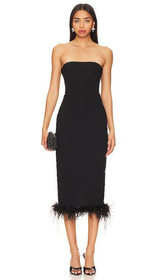 X REVOLVE Simpson Dress in Black | Revolve Clothing (Global)