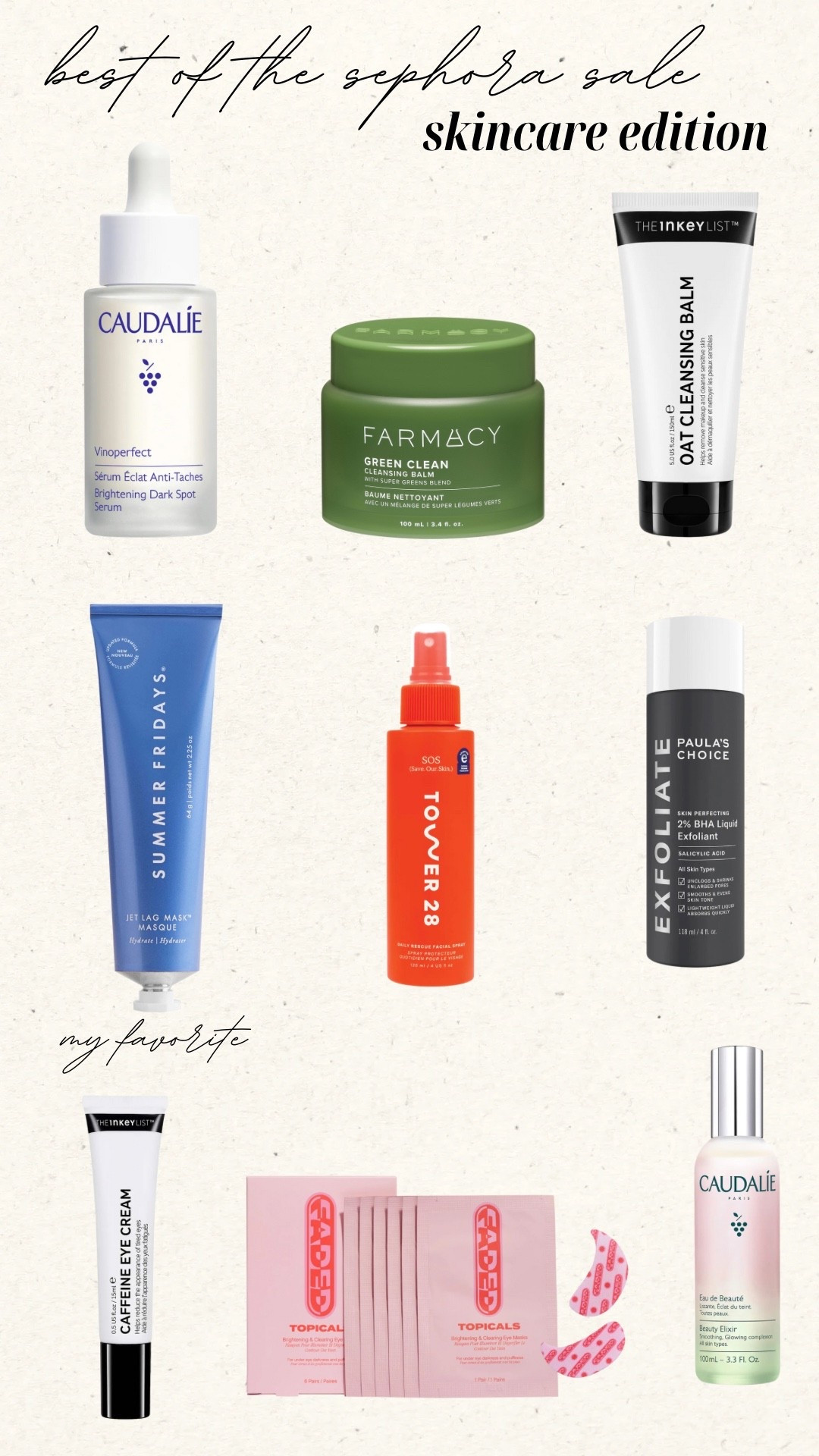 Sephora sale: skincare edition 

#LTKBeauty #LTKSaleAlert