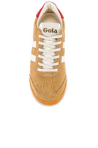 Elan Sneaker in Carmel, Off White, & Deep Red | Revolve Clothing (Global)