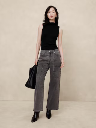 Soft Luxe Turtleneck Top | Banana Republic Factory | Banana Republic Factory