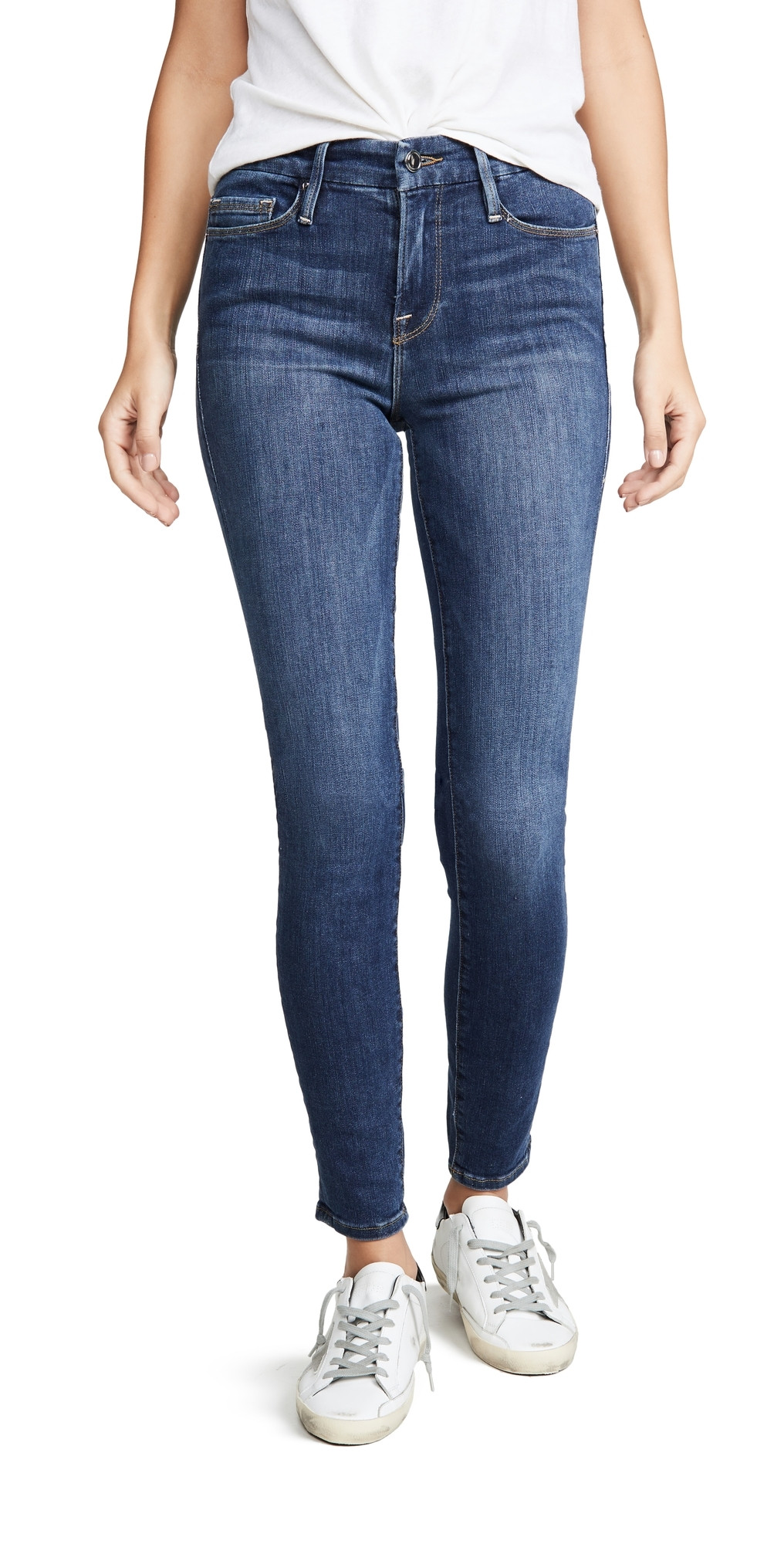 Good American Good Legs Skinny Jeans Blue004 10 | Shopbop