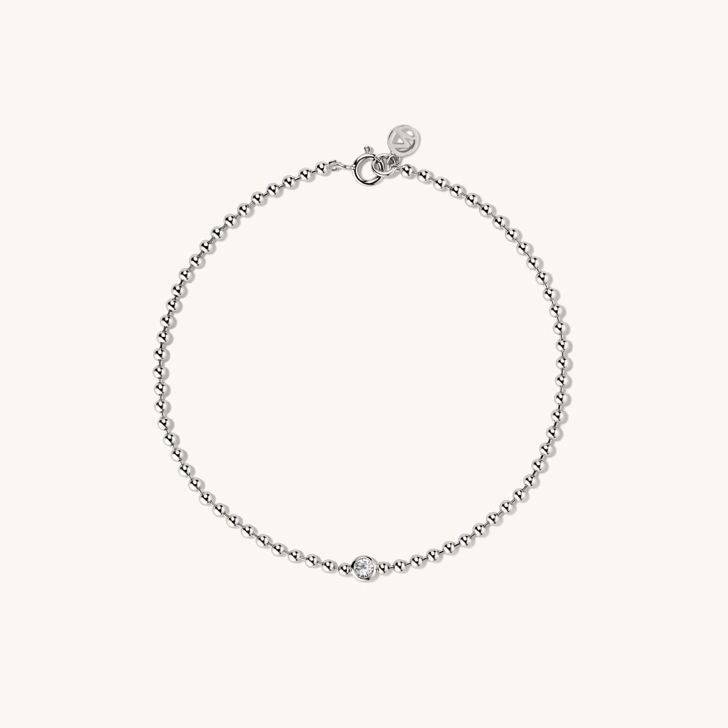 Round Gemstone Beaded Bracelet | Mejuri (Global)