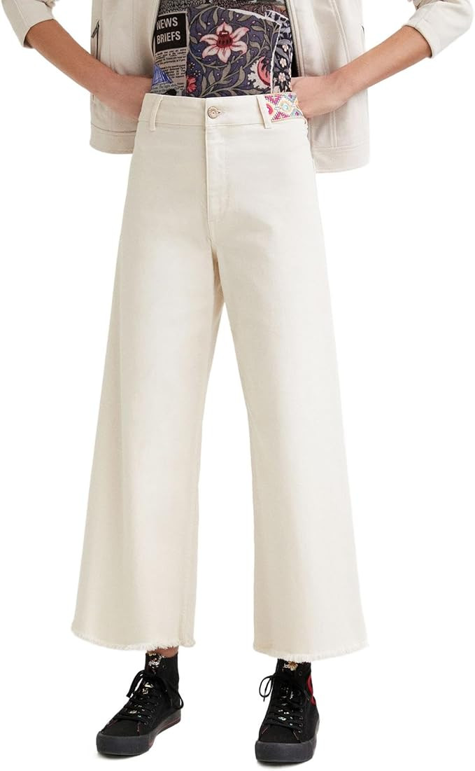 Desigual Women's Denim Trousers | Amazon (US)