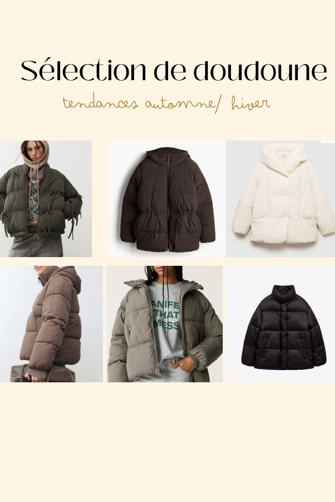 Sélection de doudounes pour l’hiver 

#LTKfrance #LTKwinter #LTKstyletip