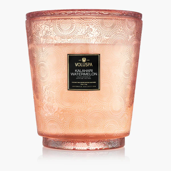 Kalahari Watermelon - 5 Wick Hearth Candle | Voluspa