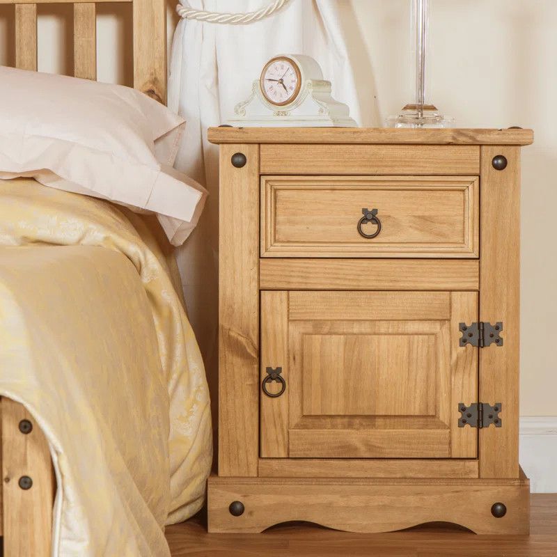 Esam Solid Wood Nightstand | Wayfair North America