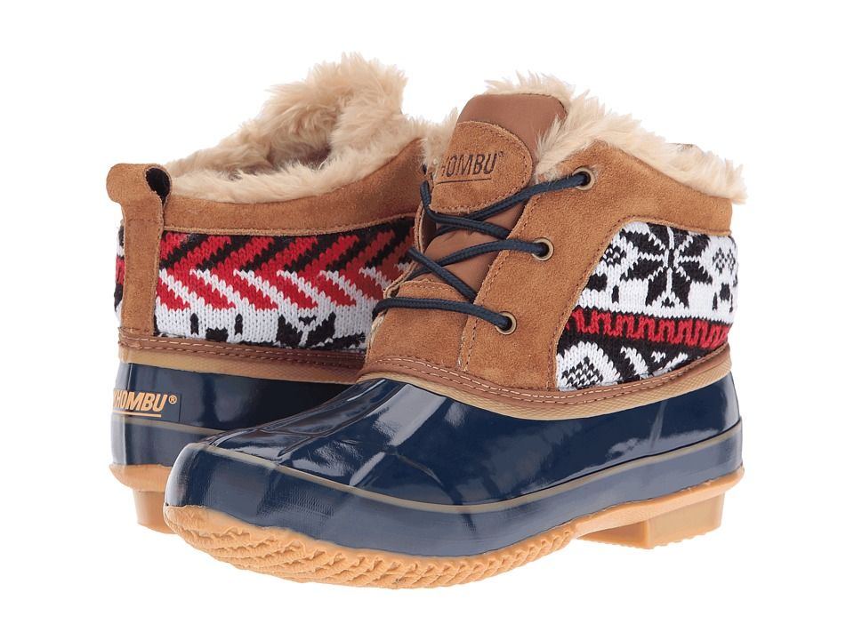 Khombu - Jazzy (Tan/Navy) Women's Boots | Zappos