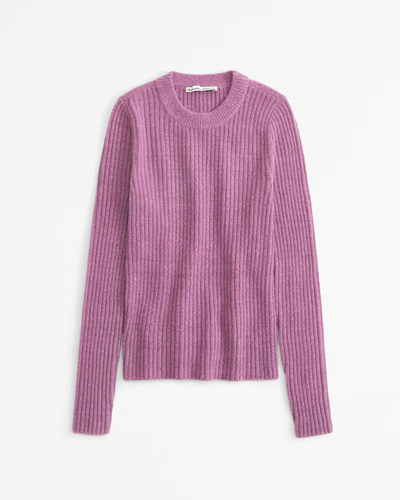Women's Slim Crew Sweater | Women's | Abercrombie.com | Abercrombie & Fitch (US)