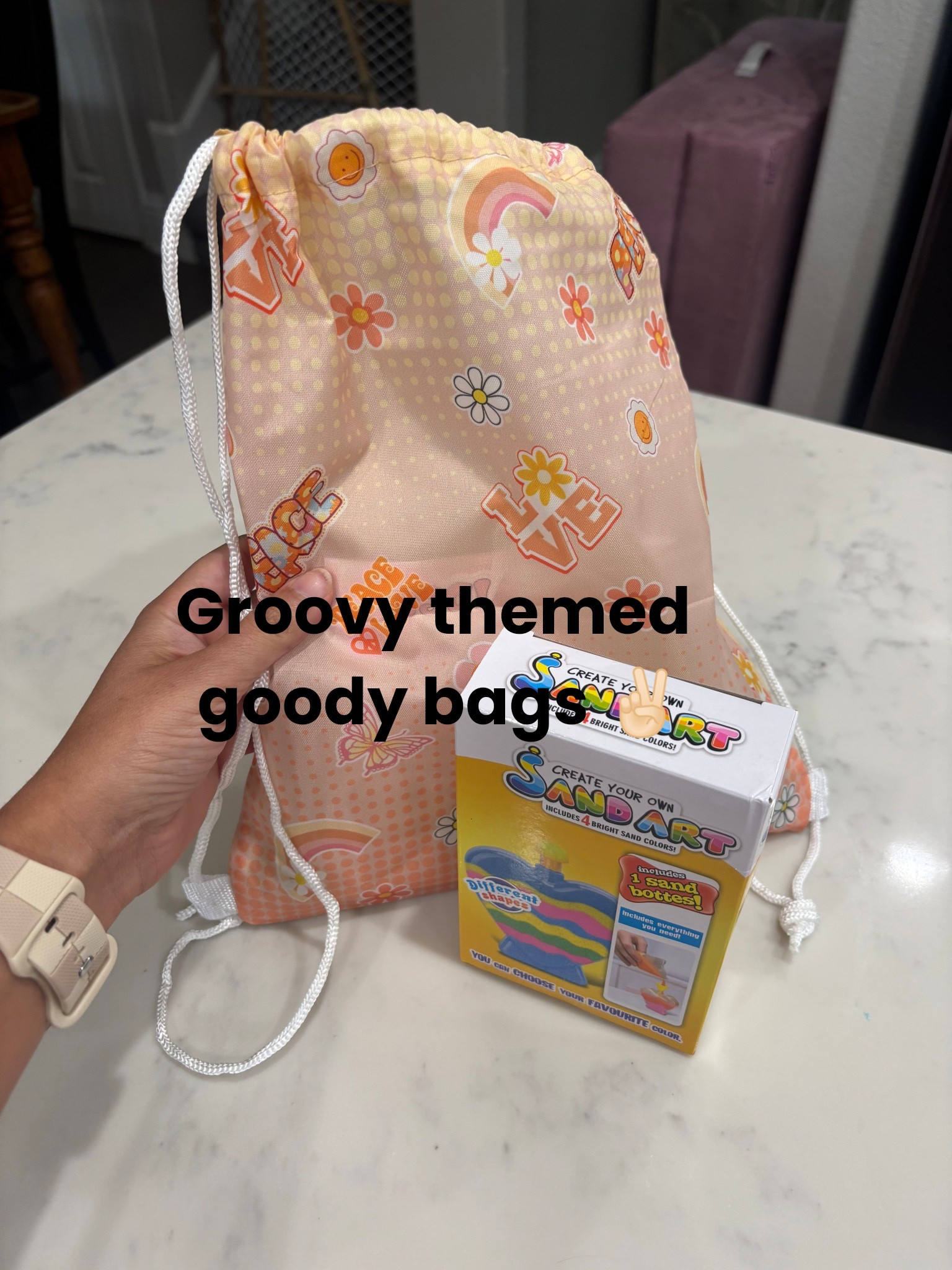 Groovy themed goody bags for my daughters birthday party 

#LTKGiftGuide #LTKFindsUnder100
