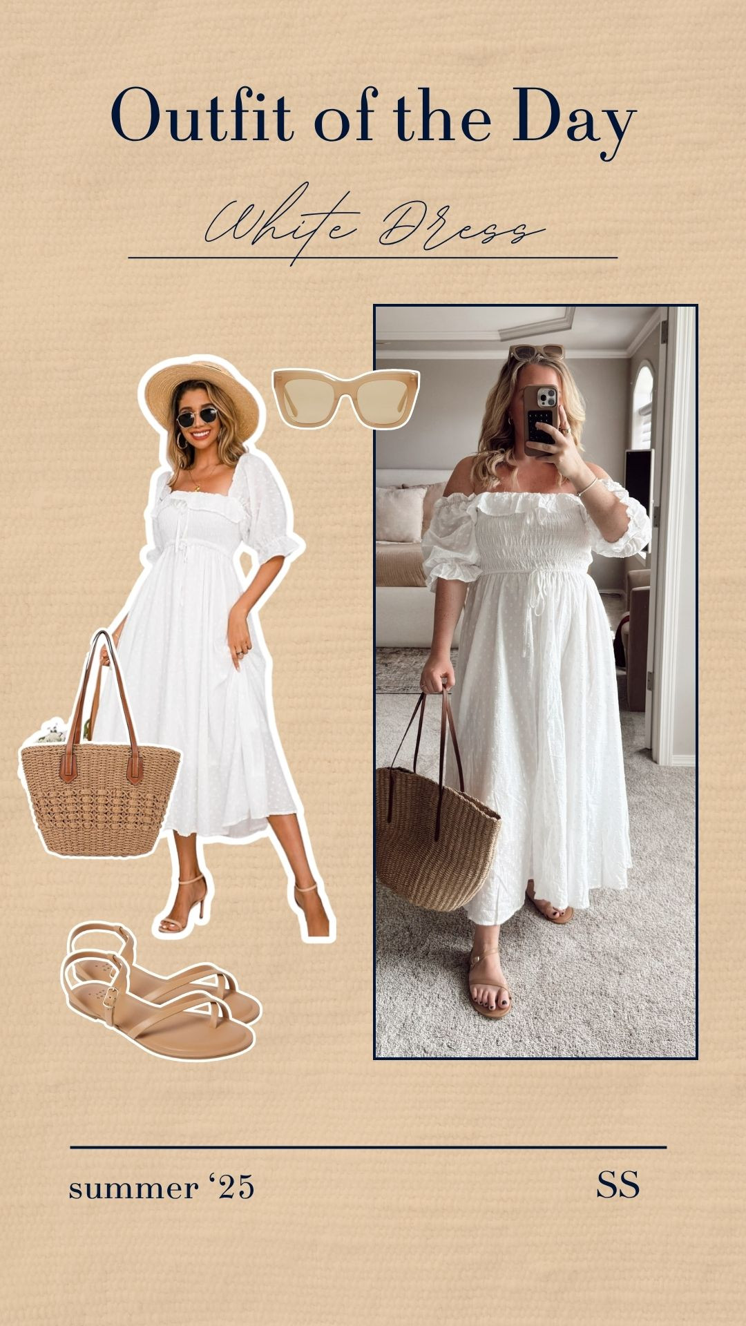 My favorite White Dress from Amazon! Under $38 and I've had it for years. I'm wearing a XL and it's the perfect fit.  

 #LTKMidsize #LTKFindsUnder50 #LTKStyleTip