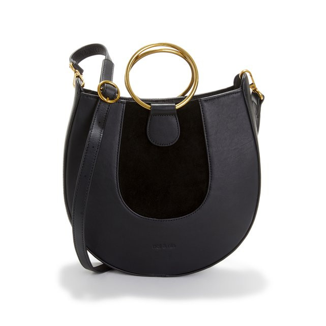 Brooke Round Cross Body Bag with Metal Handles | La Redoute (UK)