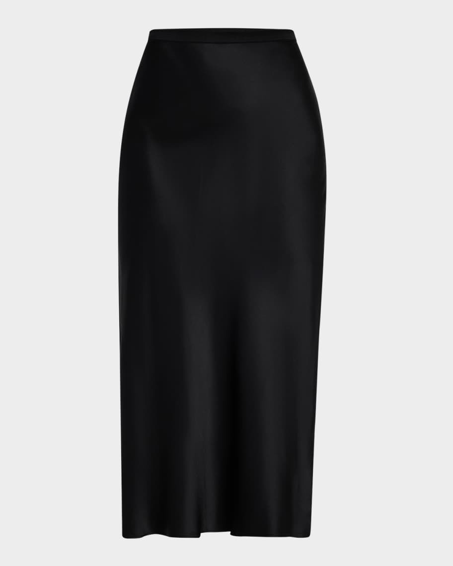 ANINE BING Bar Silk Skirt | Neiman Marcus