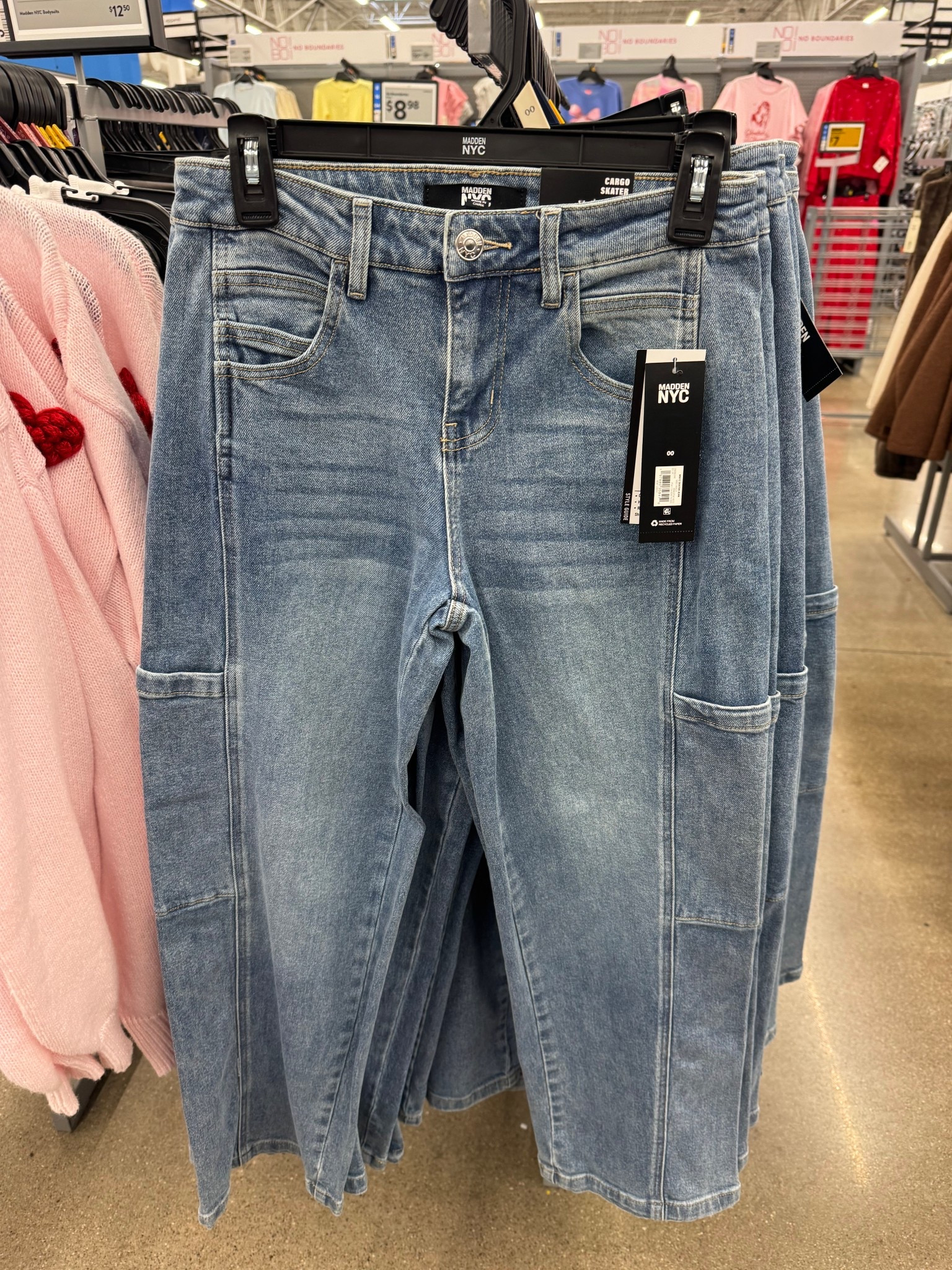 Walmart Madden NYC Women's Straight Leg Skater Jeans, 29" Inseam, Sizes 00-18

#LTKFindsUnder50 #LTKootd #LTKMidsize