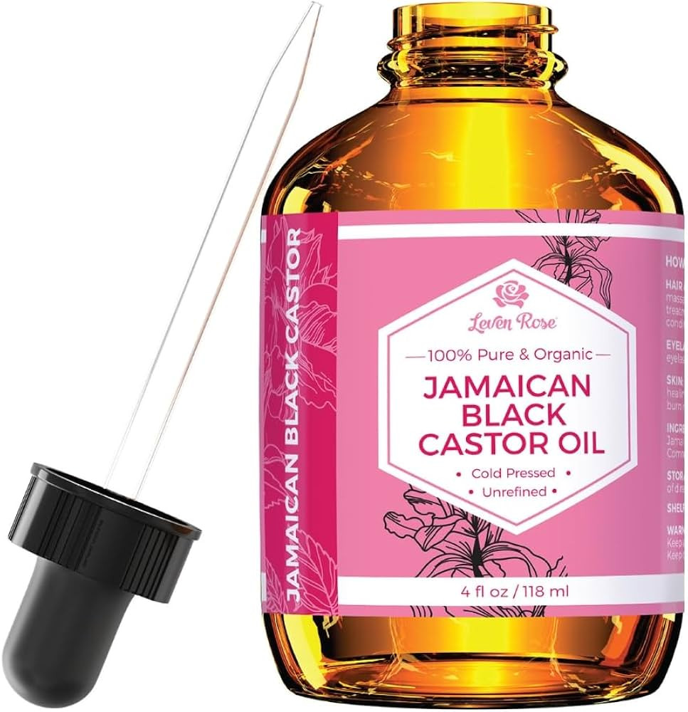 Leven Rose Jamaican Black Castor Oil, Organic Cold Pressed Castor Oil for Face, Hair and Nails 11... | Amazon (CA)