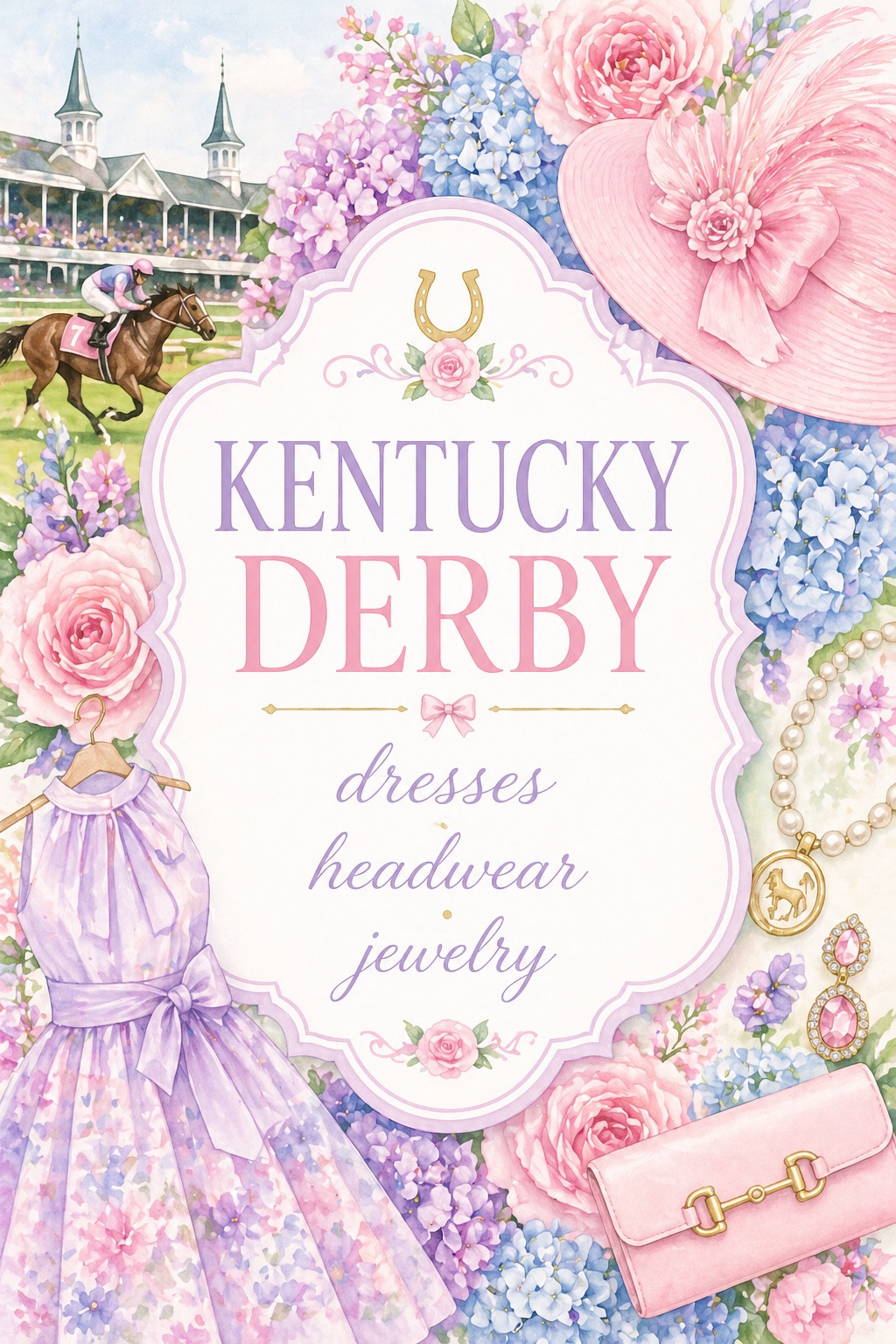 Last minute Kentucky Derby looked form Amazon! Fast shipping and affordable style for derby viewing parties, local horse races or even Mother’s Day! 

#LTKSaleAlert #LTKMothersDay #LTKSeasonal