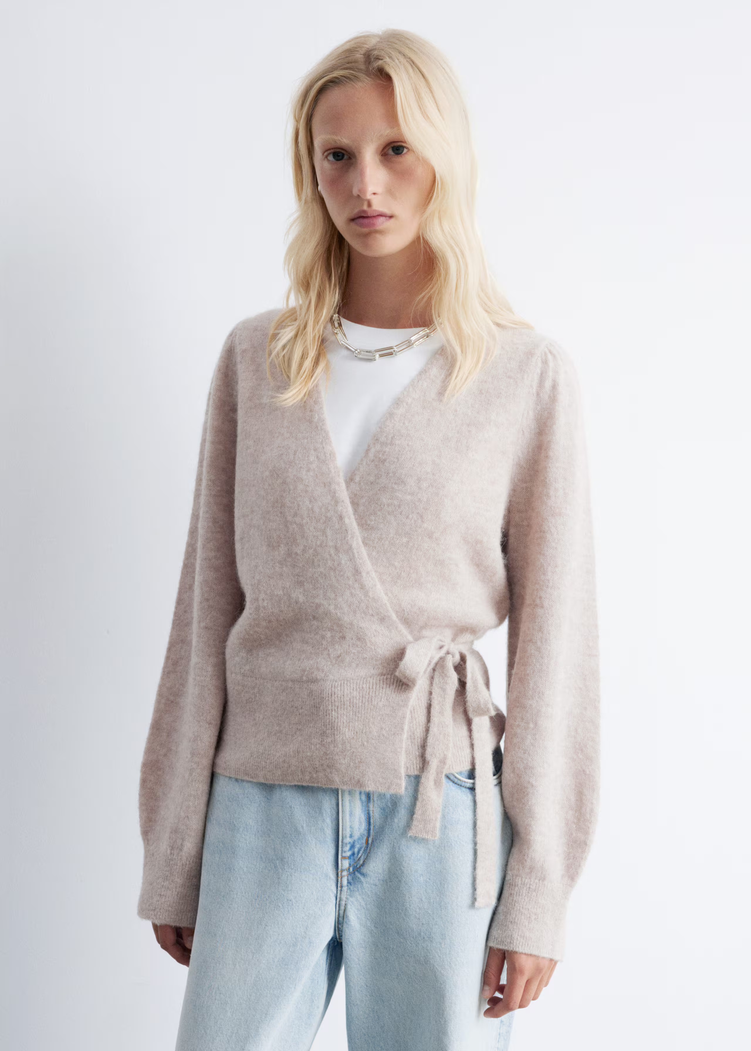 Knitted Wrap Sweater | & Other Stories - US