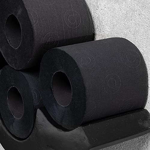 Renova Ultra Soft 3-Ply Toilet Paper Rolls, Black | Amazon (US)