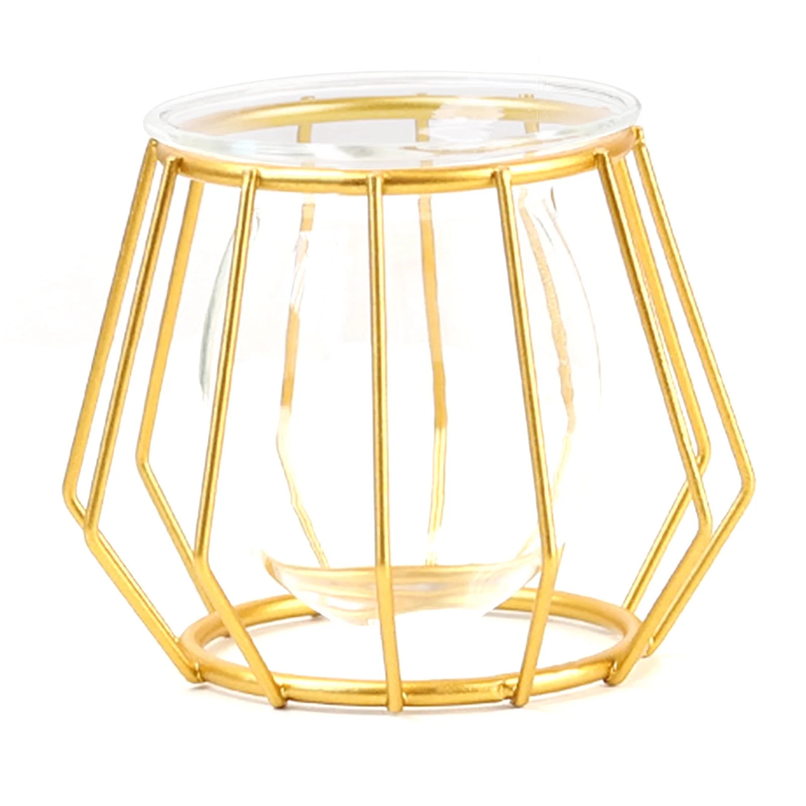 Garhelper Iron Line Flower Vase For Hydroponic Plant Geometric Nordic Home Decor Metal Frame Stan... | Walmart (US)