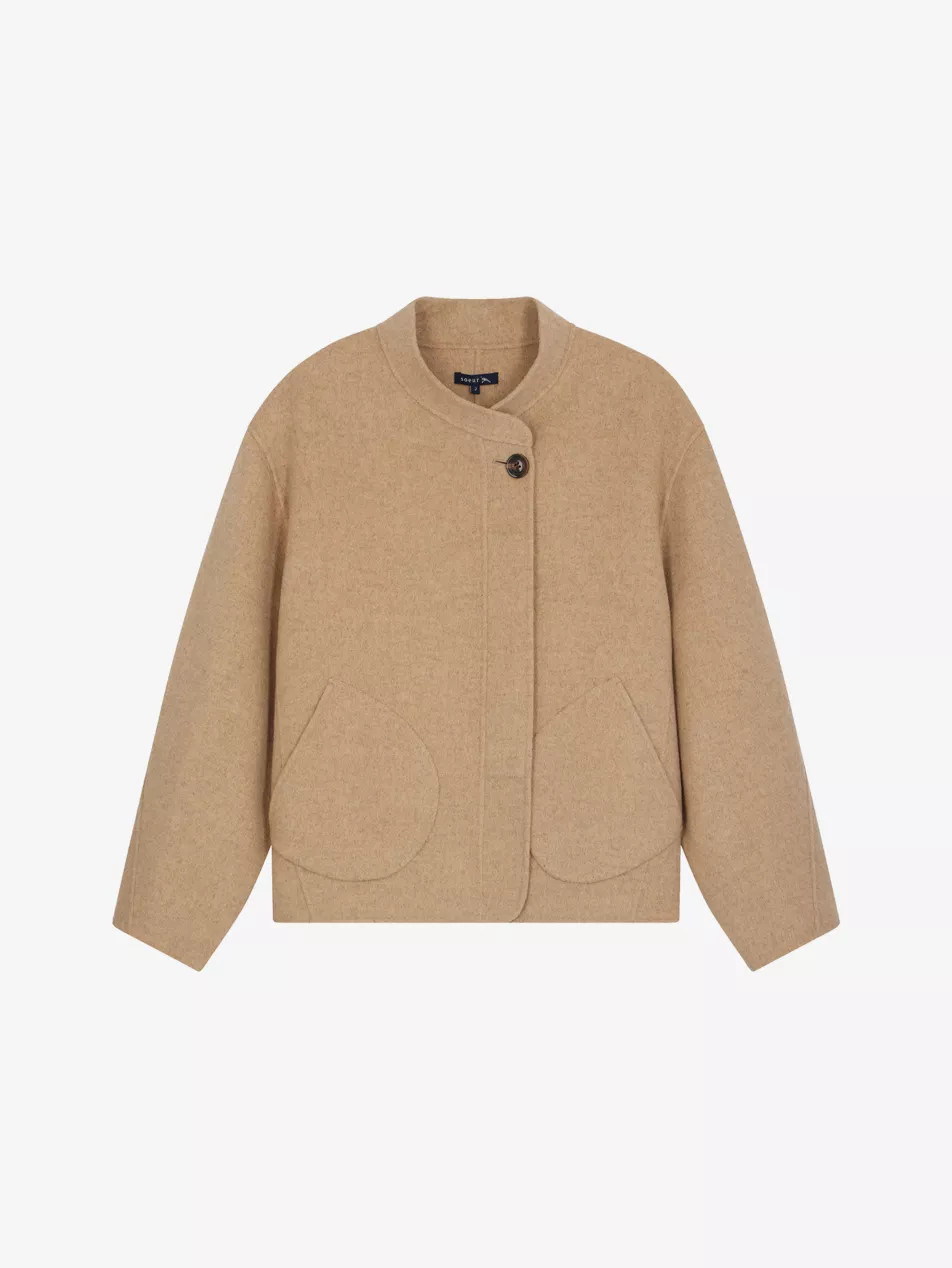 Windsor relaxed-fit wool-blend coat | Selfridges