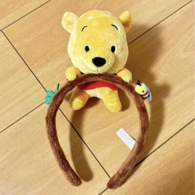 Disney Parks Winnie the pooh fluffy Ears Headband Tokyo Disney land Japan  | eBay | eBay US