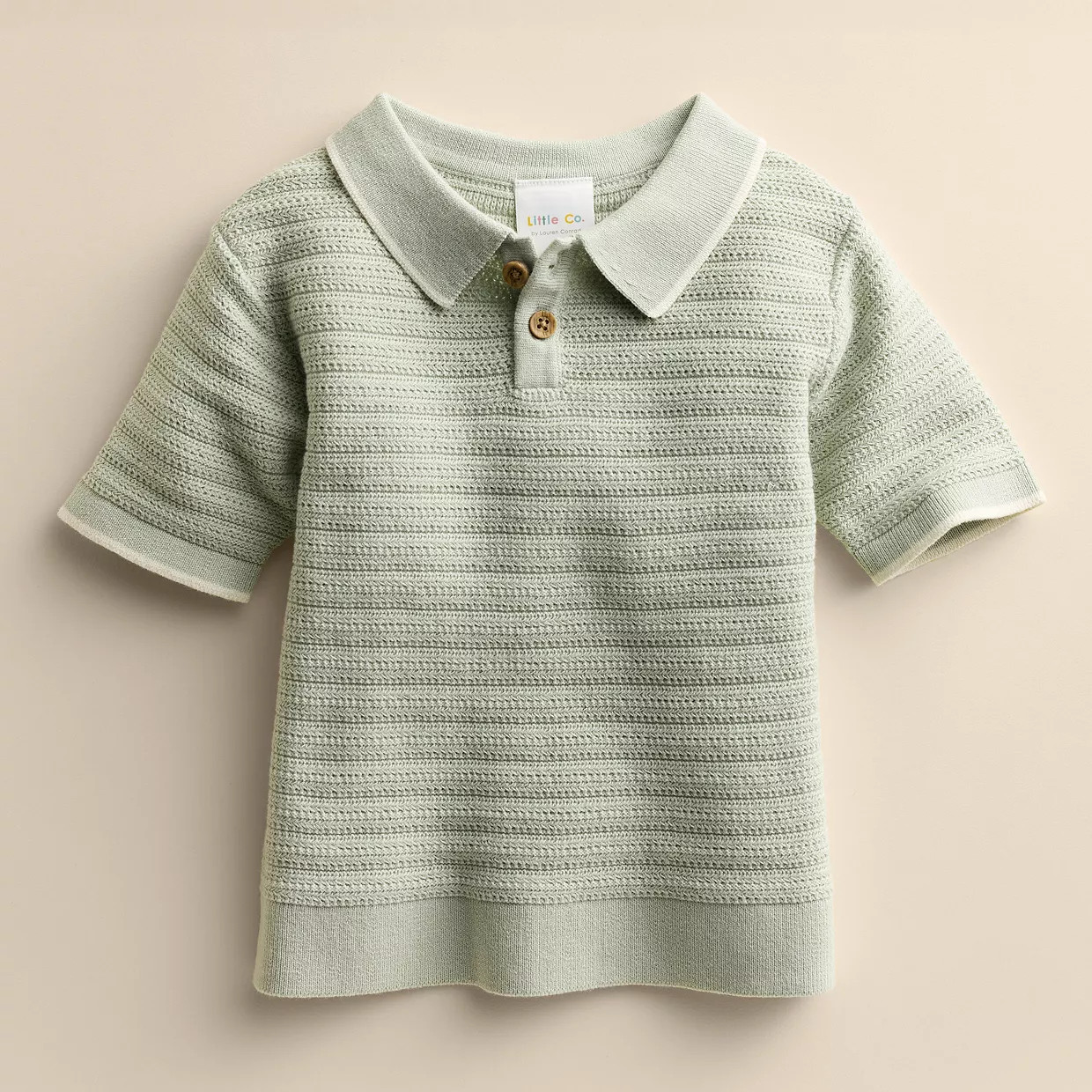Kids 4-12 Little Co. By Lauren Conrad Textured Sweater Polo | Kohl's