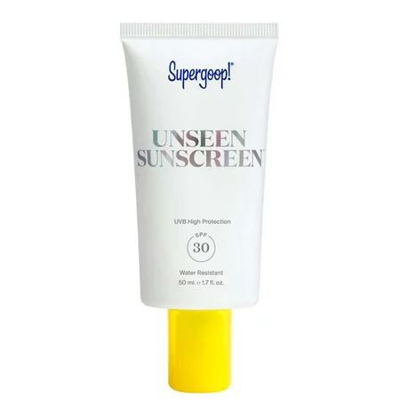 Supergoop! Unseen Sunscreen SPF30 High Protection Water Resistant Clear Gel Sunscreen Primer 1.7oz / | Walmart (US)