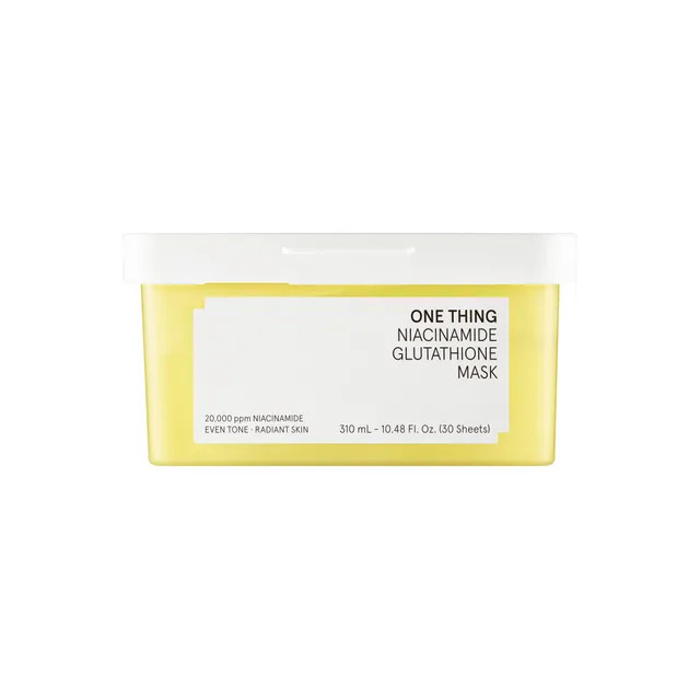 ONE THING - Niacinamide Glutathione Mask Jumbo | YesStyle Global