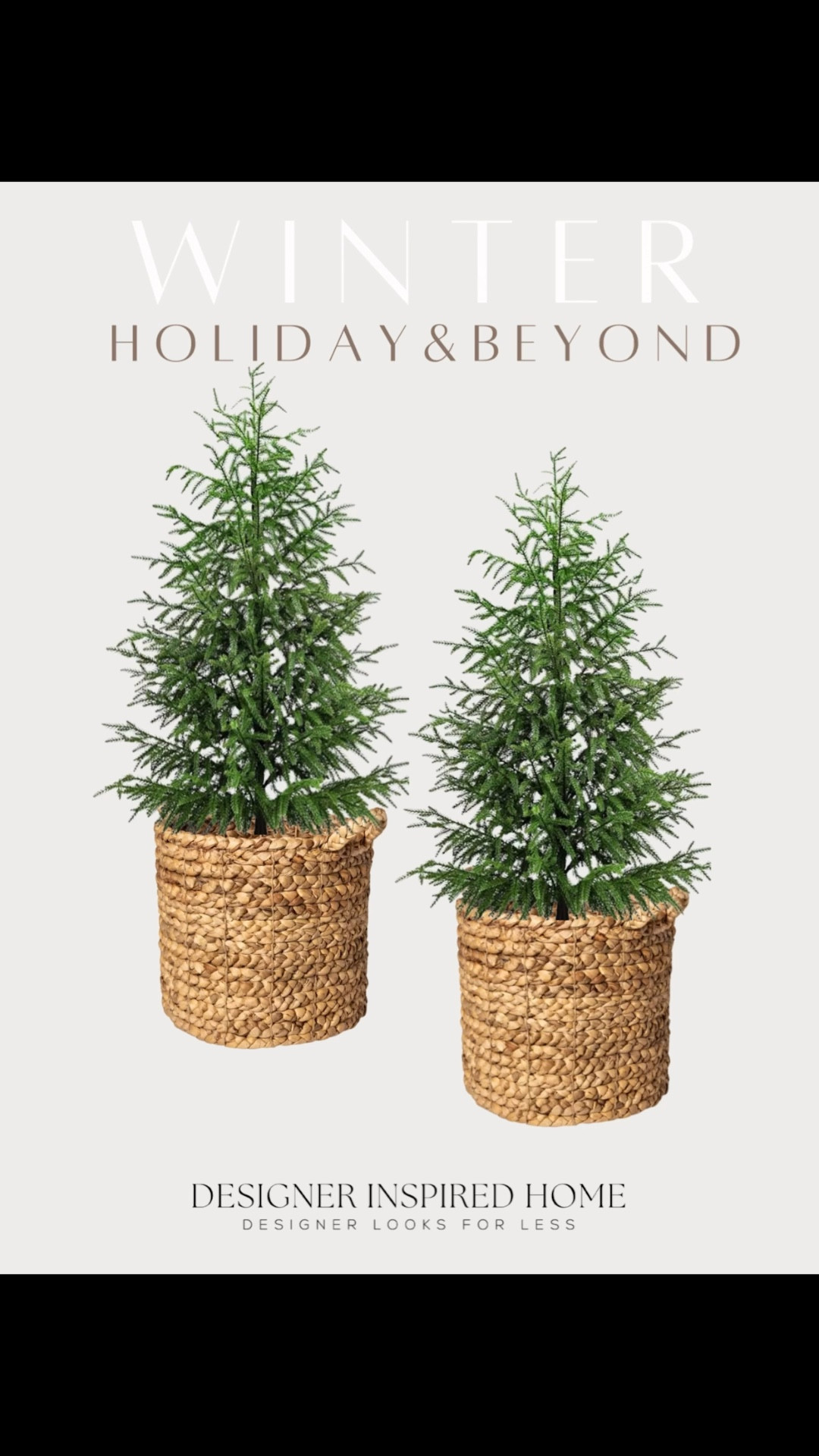 These trees are amazing and have that real feel! 

#LTKSeasonal #LTKHome #LTKFindsUnder50