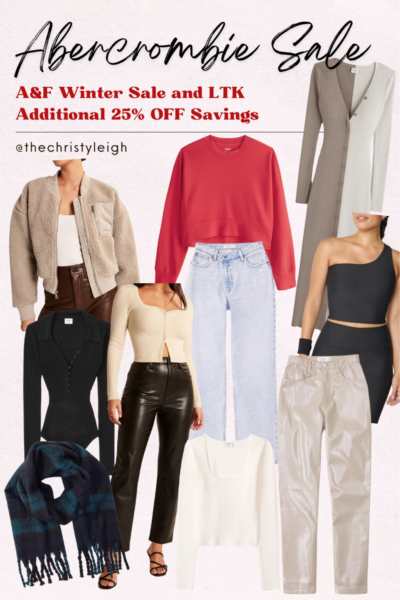 BIG Abercrombie SALE ALERT ⭐️ Shop all things in-app until 12/12 and save 25% OFF - Save even more when you shop Abercrombie’s 30% OFF winter favorites sale, double the savings!!! 

#abercrombie #abercrombiesale #christmasgiftguide #holidaygiftguide #wintersale

#LTKxAF #LTKsalealert #LTKGiftGuide