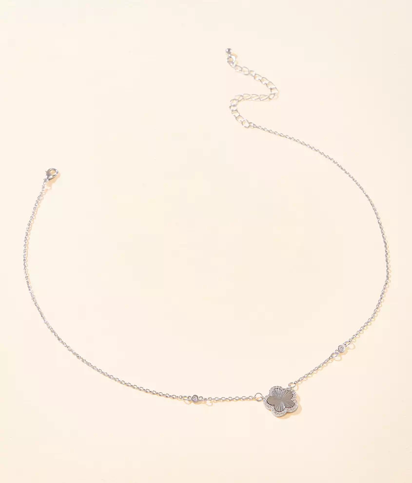 Glitz Flower Necklace | Buckle