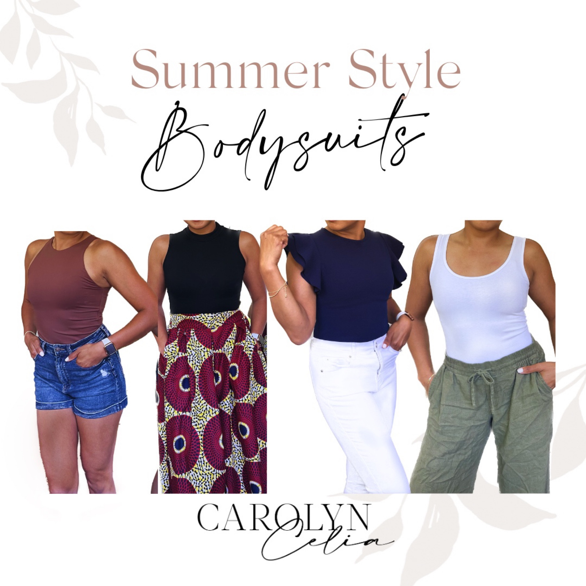 Summer bodysuits 💃🏾
These are my 4 fave bodysuits from Amazon…all under $30 👀 (hello skims dupe)
I have a short torso, so it’s hard finding the right length that won’t bunch up and look frumpy. Paired with shorts, pants, skirts…these so comfy and flattering. For the links go to “Quick links” in bio and select “Amazon shop”! Let me know which is your fave and I’ll share more details on fit and sizing!

#hotmomsummer #amazonfind #amazonfashion #bodysuit #whatiwore #momfashion #momstyle #summerstyle

#LTKunder50 #LTKSeasonal