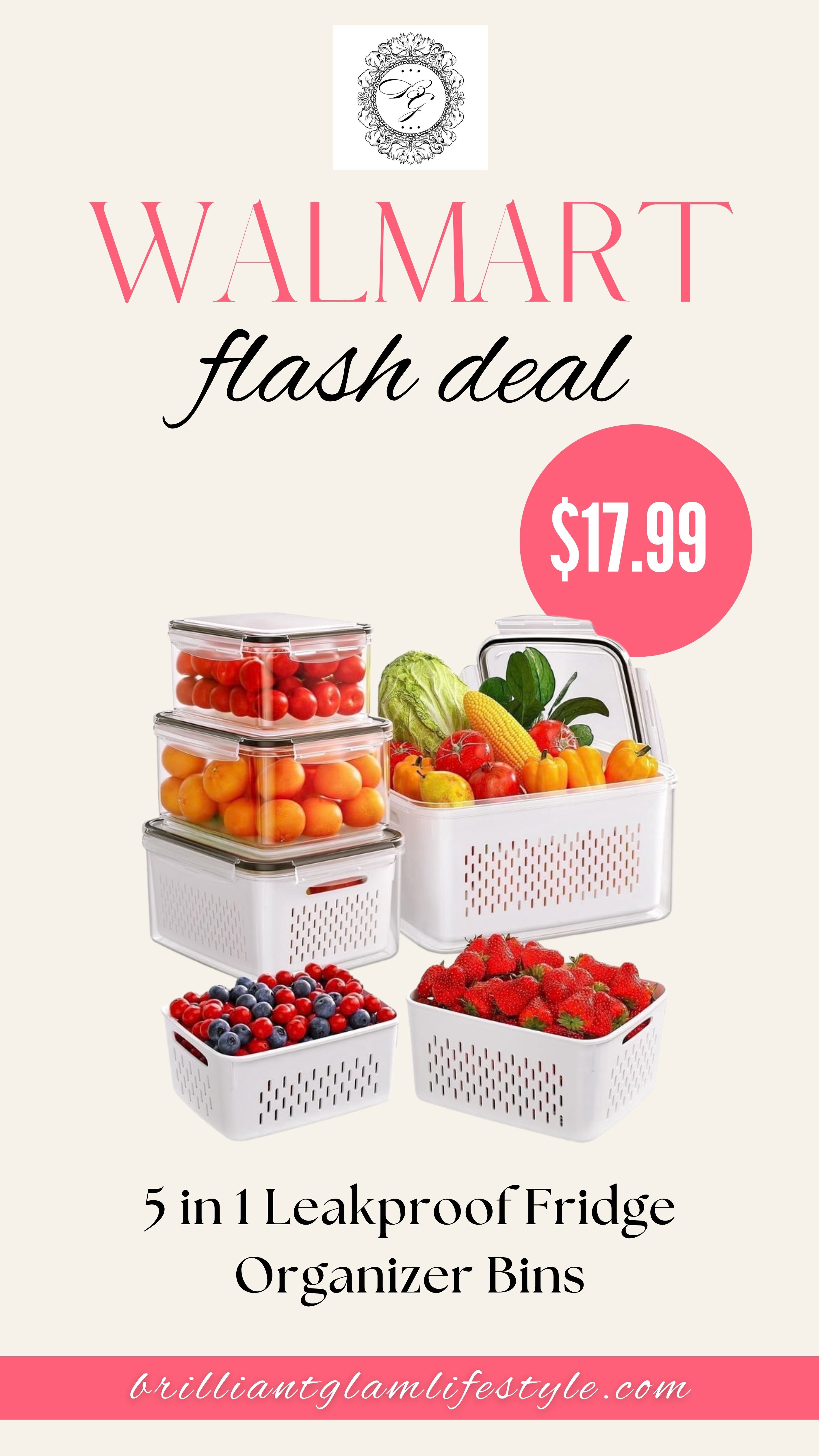 ✨ Give Your Fridge a Fresh Start 🧊

Keep your refrigerator looking neat and organized with 5-in-1 Leakproof Fridge Organizer Bins. Perfect for sorting drinks, snacks, produce, and everyday essentials, these handy storage bins help make it easier to see and access what you need.

#FridgeOrganization #FridgeOrganizer #KitchenOrganization #HomeOrganization #StorageSolutions #KitchenFinds #OrganizedHome #HomeEssentials
 

 #LTKU #LTKHome #LTKSaleAlert