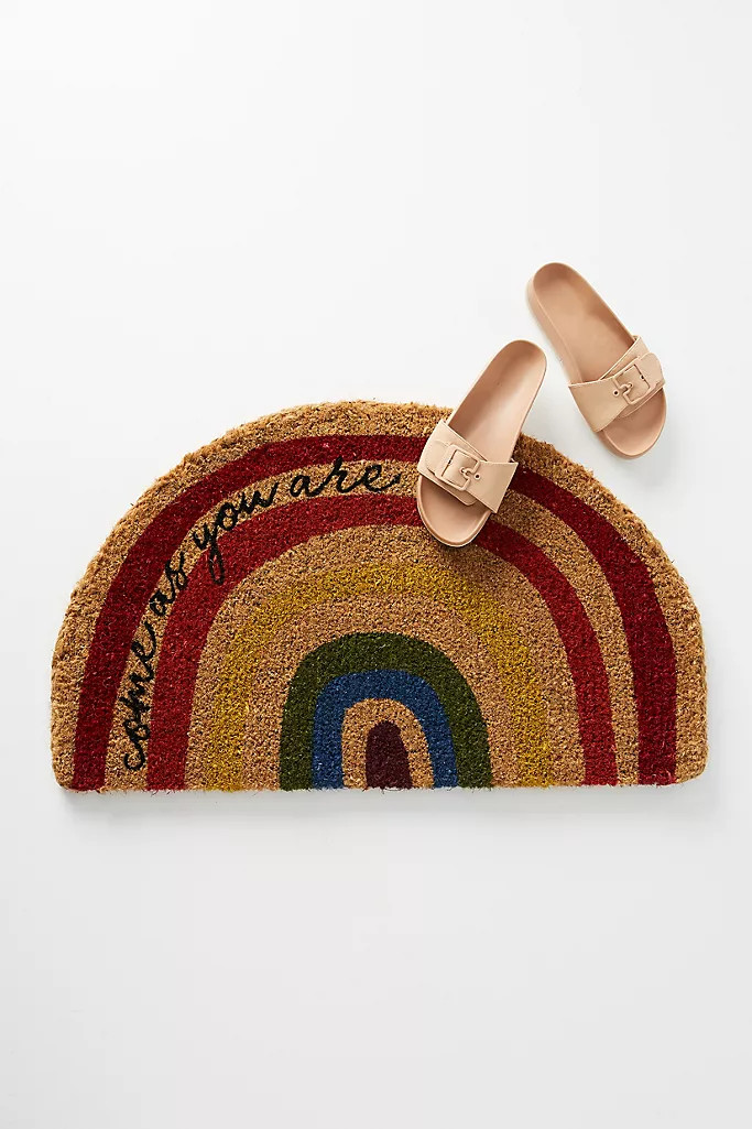 Rainbow Doormat | Anthropologie (US)