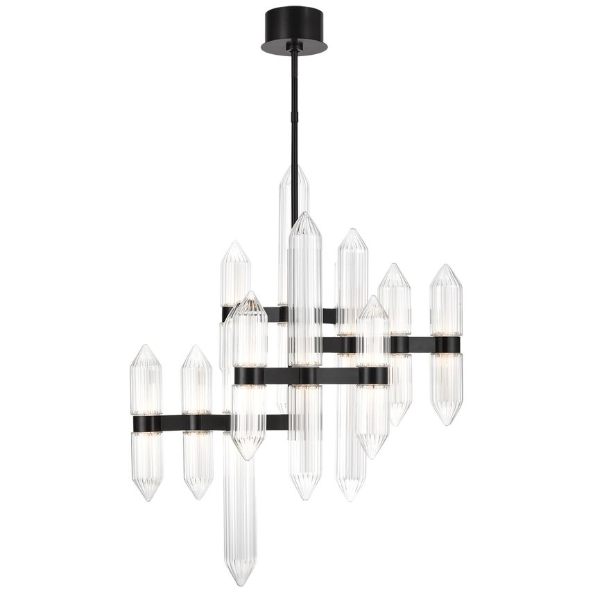 Langston Medium Chandelier | Visual Comfort