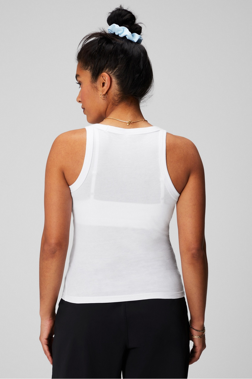 100% Cotton Scoop Tank | Fabletics - North America