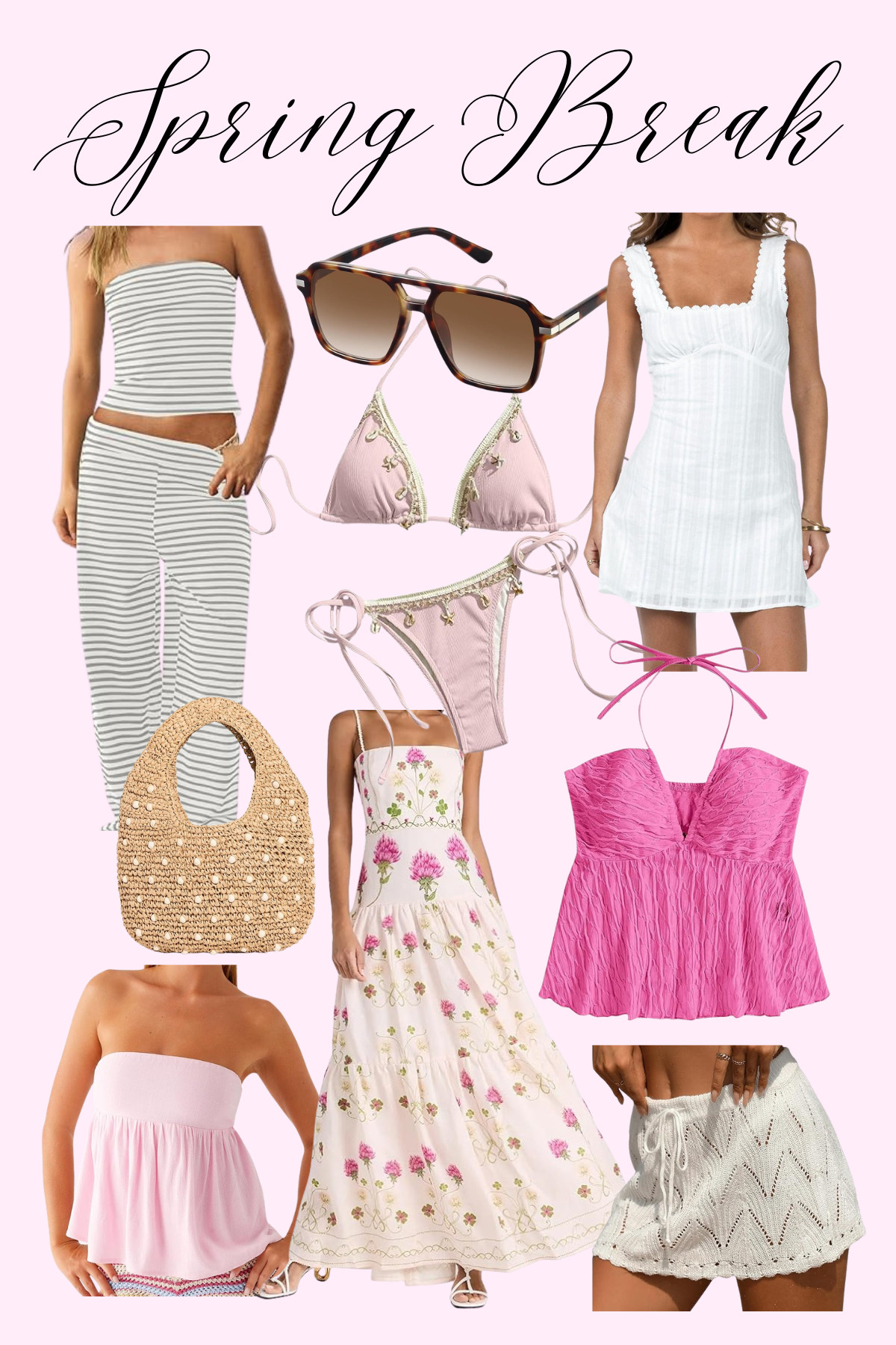 Ready for sunshine? I just put together a packing list for a warm-weather getaway and wanted to share some affordable fashion finds! With spring break just around the corner, I found some incredibly elevated vacation pieces on Amazon that look way more expensive than they are. From stylish cover ups to gorgeous dinner dresses, and other beachy tops, & accessories, here are my top picks for this year’s trip.

#LTKSpringBreak #SpringBreakOutfits #ResortWear #BeachStyle #LTKunder100 #VacationLooks #2026Fashion #PackingList #SpringFashion #LTKResort #Outfits 

 #LTKootd #LTKTravel

#LTKSeasonal