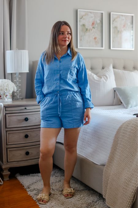 Linen set from target! So comfortable & can be styled so many ways. I am wearing my true size. 

Mother’s Day gift ideas, linen shorts, linen top, target style 

#LTKstyletip #LTKfindsunder50 #LTKfamily