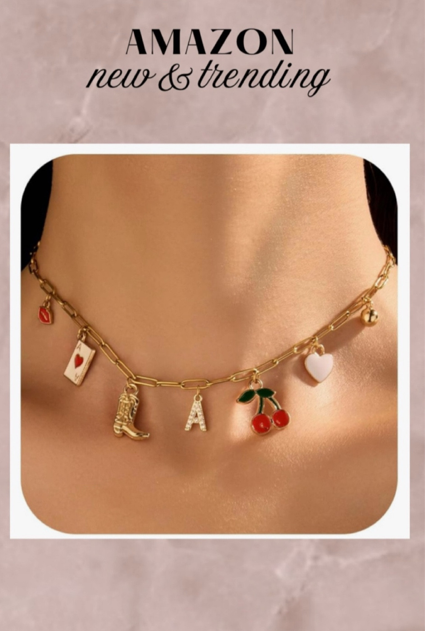 Necklaces 
New Amazon trending jewelry  

#LTKSeasonal #LTKGiftGuide #LTKFindsUnder50