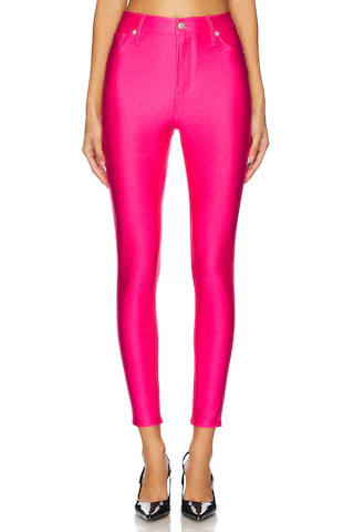 Good American Compression Shine Good Waist in Ballerina Pink004 from Revolve.com | Revolve Clothing (Global)