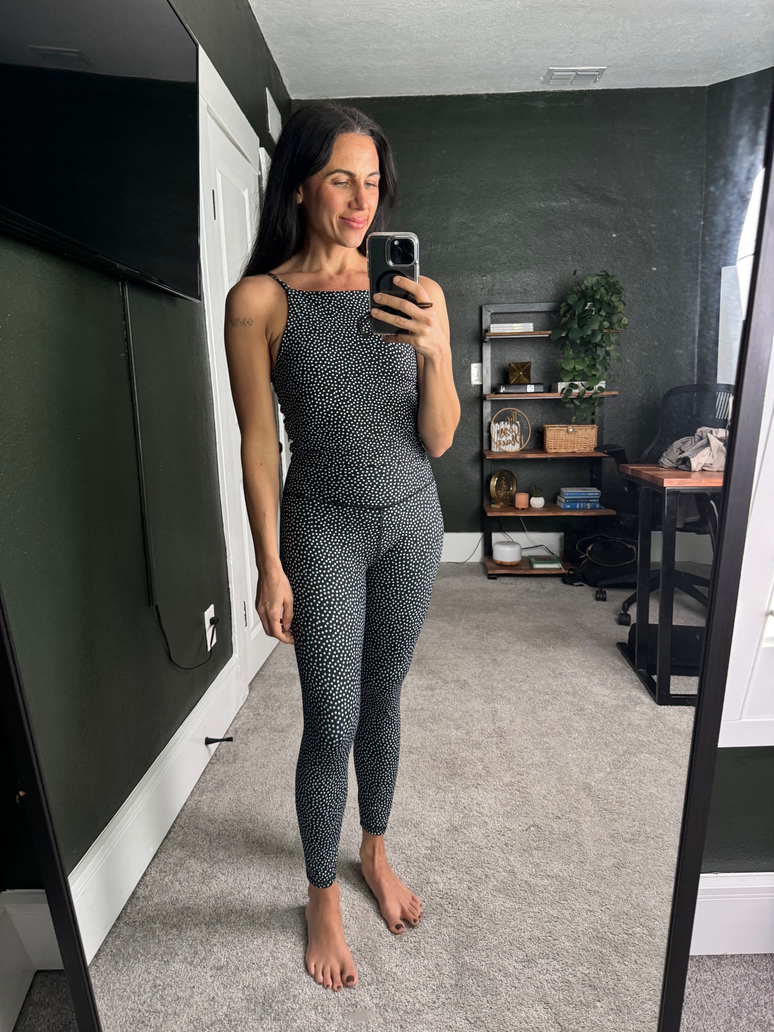 I love this matching set from Abercrombie YPB so much that I just ordered it in 2 more colorways! It doesn’t show cleavage or your stomach. Size small top, small short bottoms. 5’2” 

#LTKSaleAlert #LTKFindsUnder50 #LTKActive