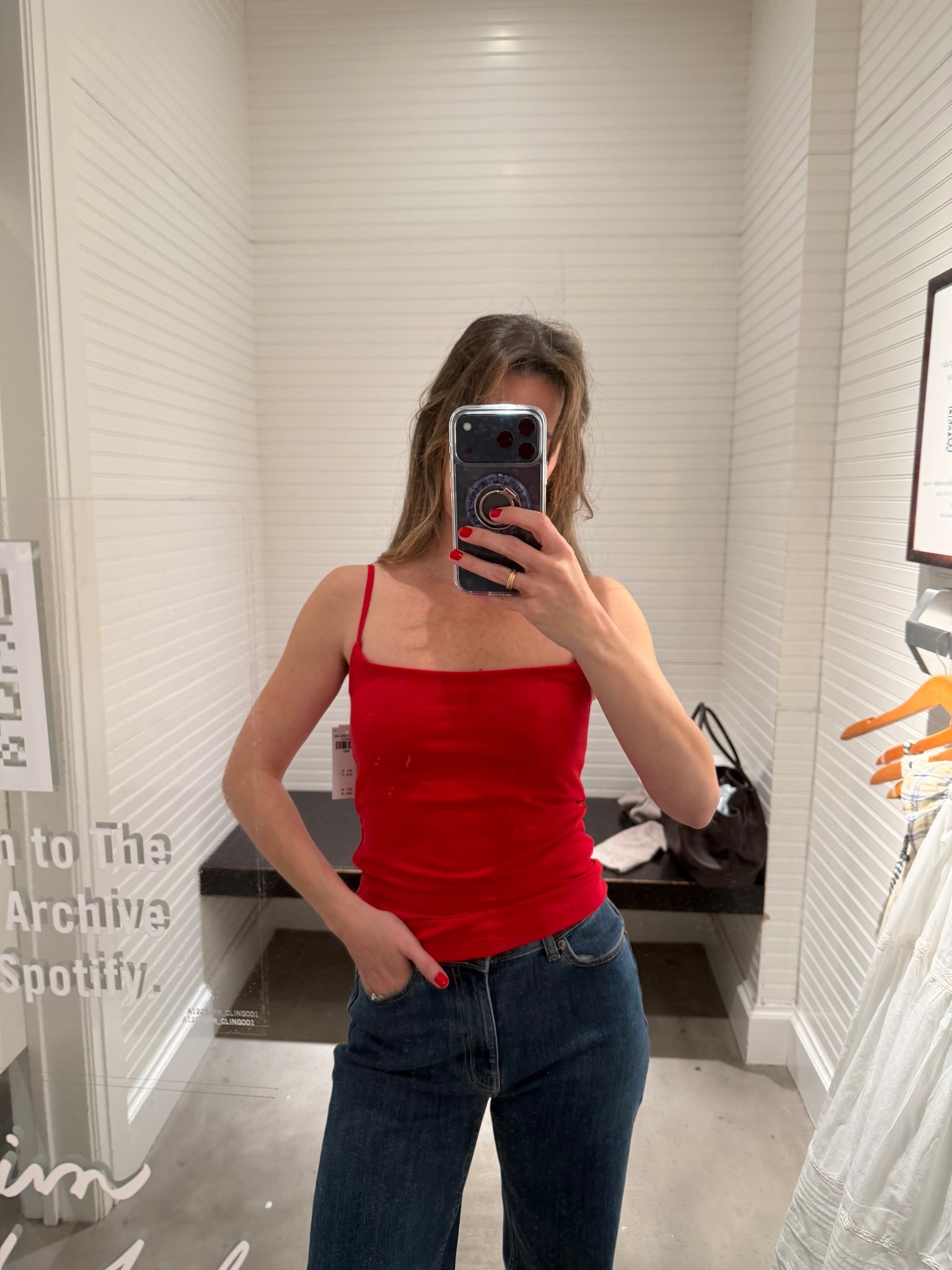 Abercrombie Bra-Free 90s Cami size S