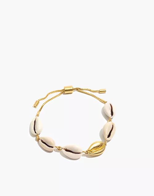 Cowrie Shell Chain Bracelet | Madewell