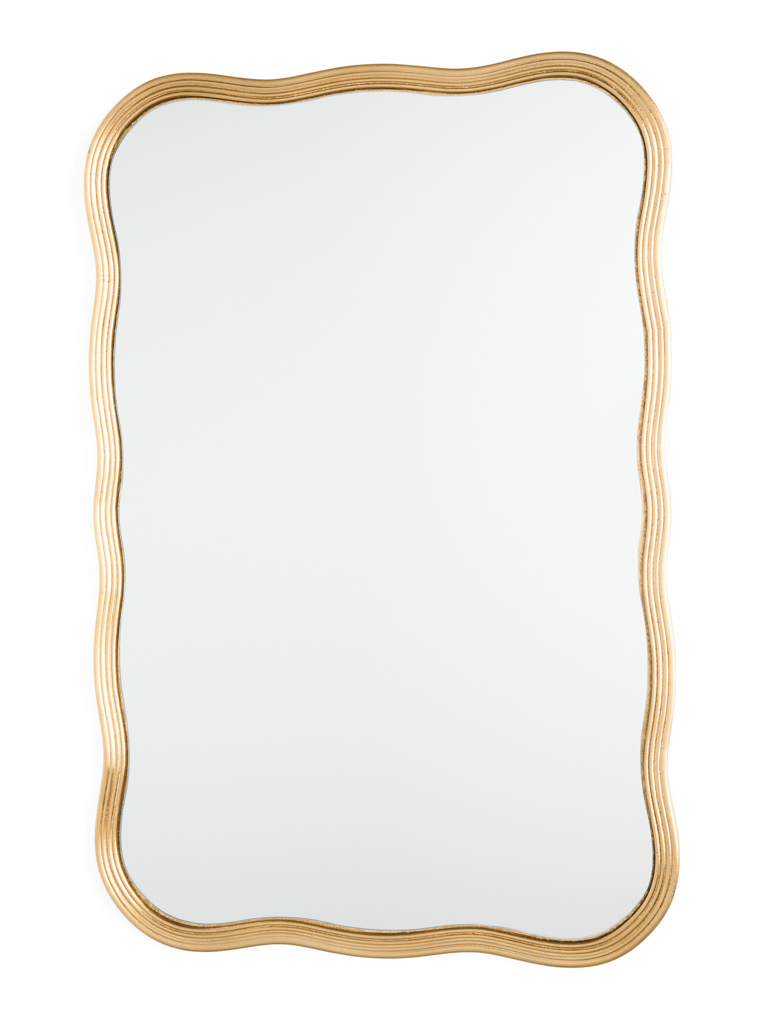 24x36 Rectangle Scalloped Mirror | Pillows & Decor | Marshalls | Marshalls